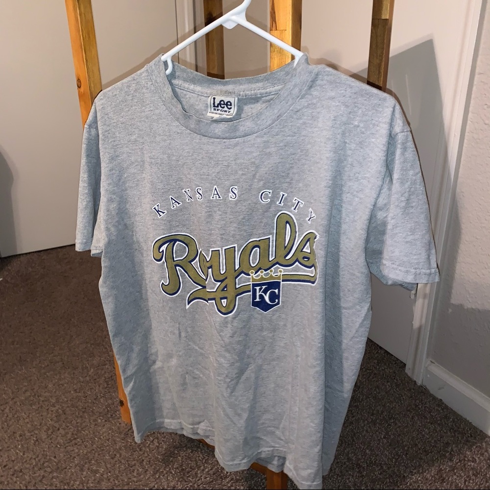 Royals grey tee shirt oversized